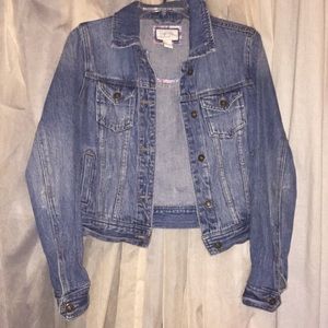 Distressed Jean Jacket